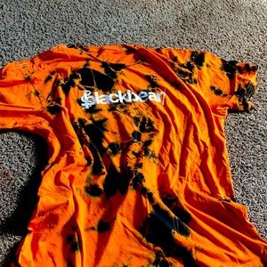 Blackbear tshirt: tie dye, L